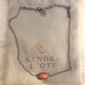 Kendra Scott Elisa Silver Pendant Necklace